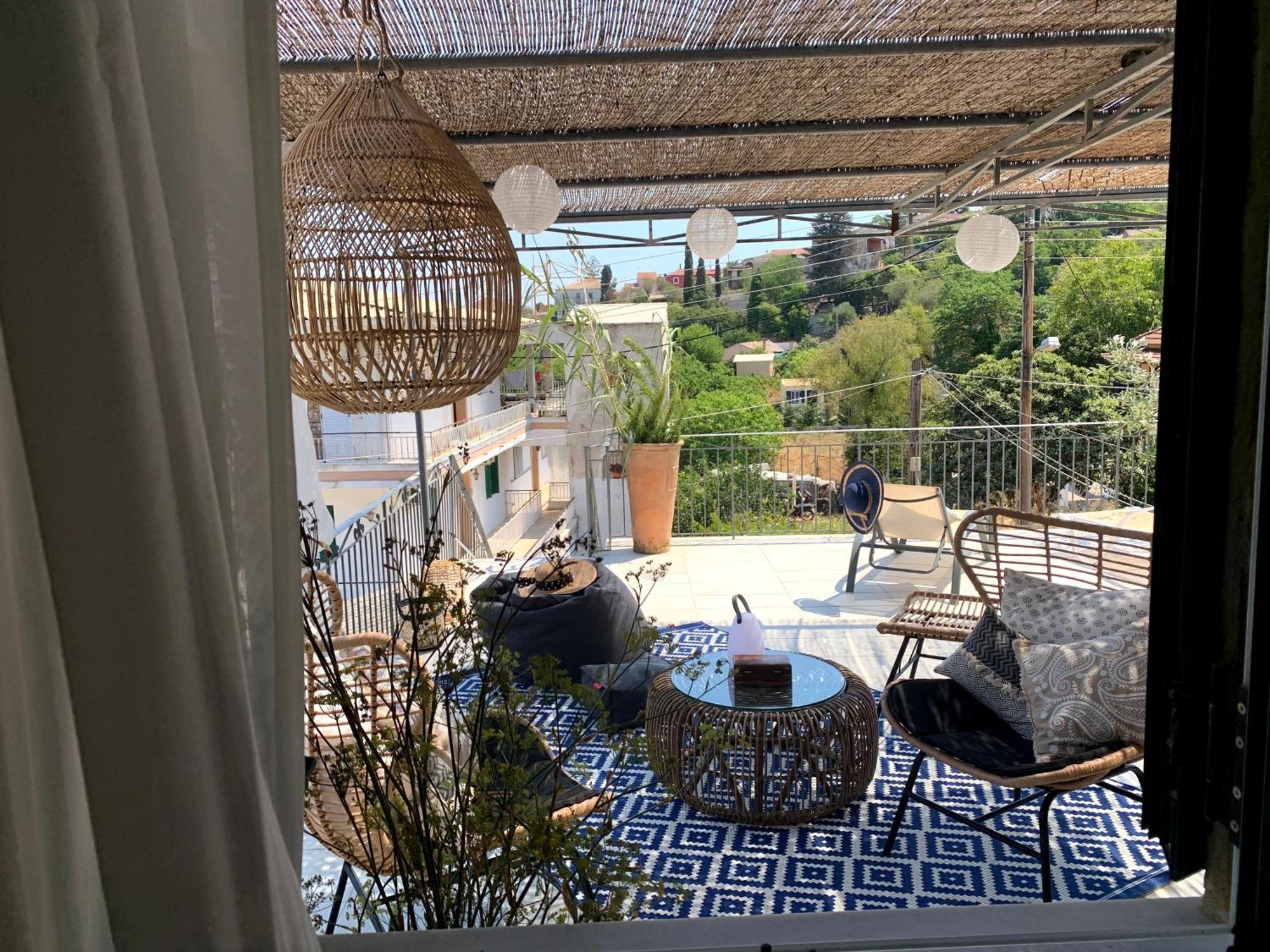 Villa Aspros - Traditionell, Ruhig Und Strandnah 라이아페이즈 외부 사진