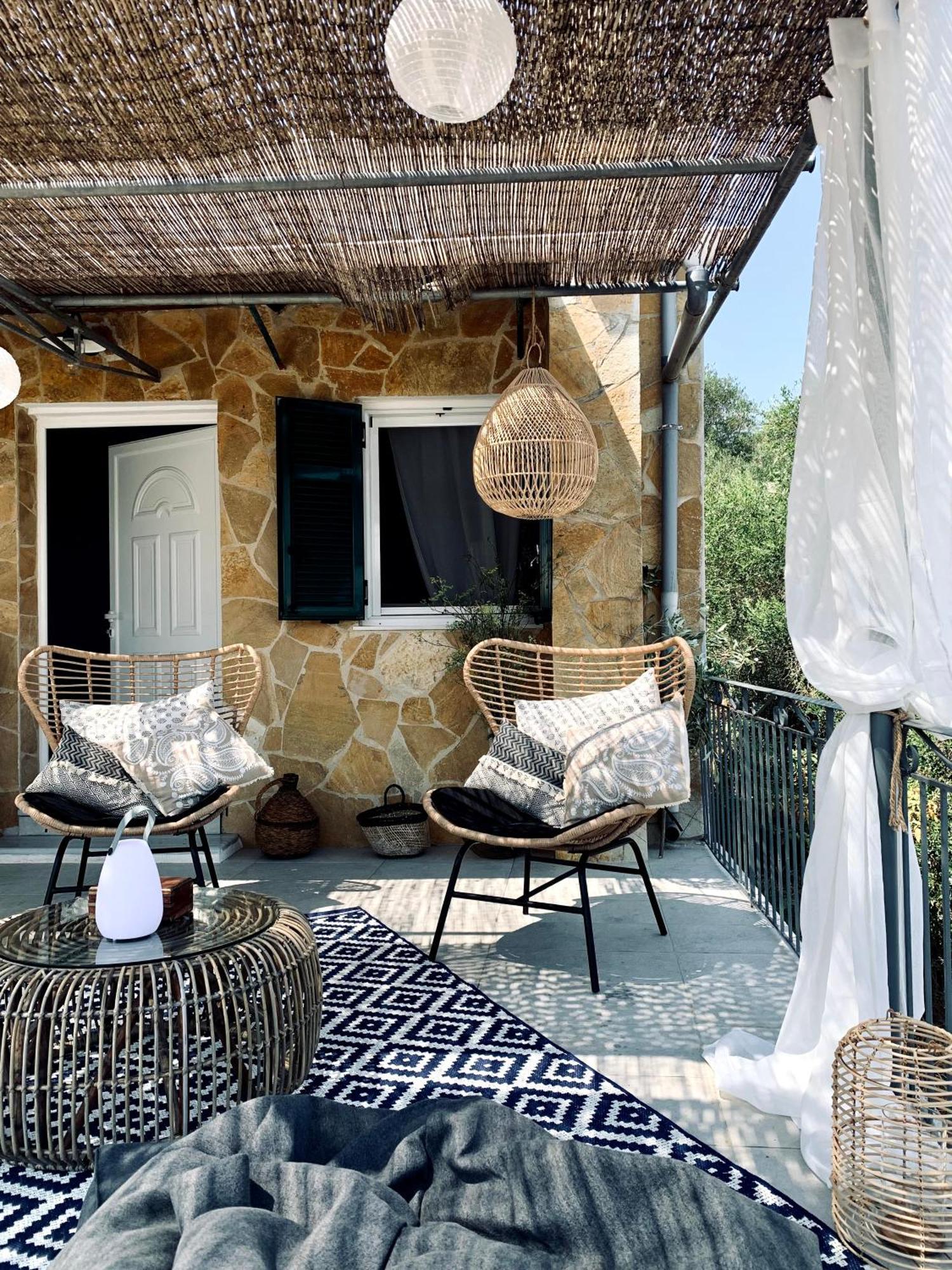 Villa Aspros - Traditionell, Ruhig Und Strandnah 라이아페이즈 외부 사진